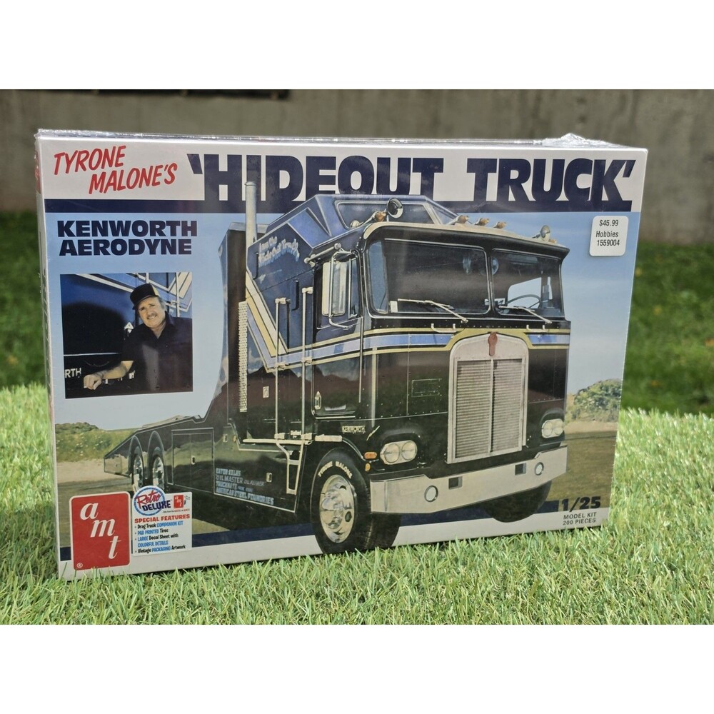 AMT Tyrone Malone 1/25 Hideout Truck Kenworth Aerodyne KIT#1158/06 New Sealed